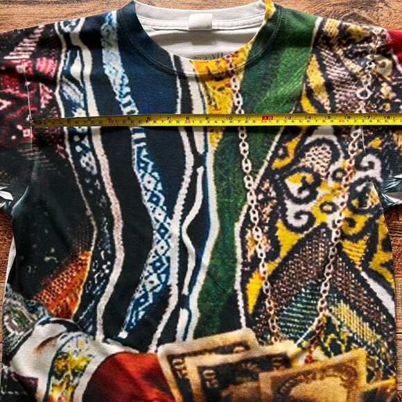 Notorious B.I.G. Faux Body Hip-Hop "Mo Money" T-Shirt Biggie For All To Envy - Picture 2 of 4